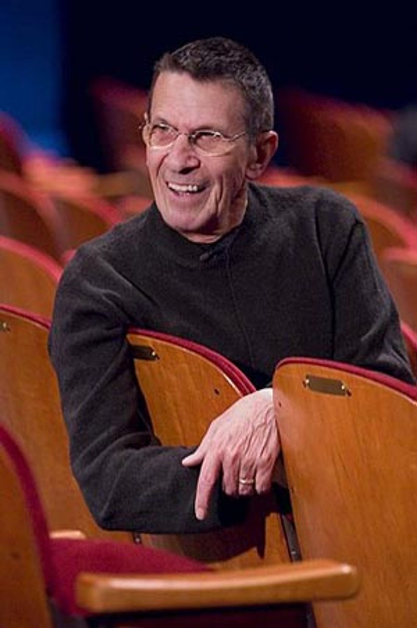 Photo Flash: Story of a Soldier Rehearsal with Nimoy and Thomas  Image