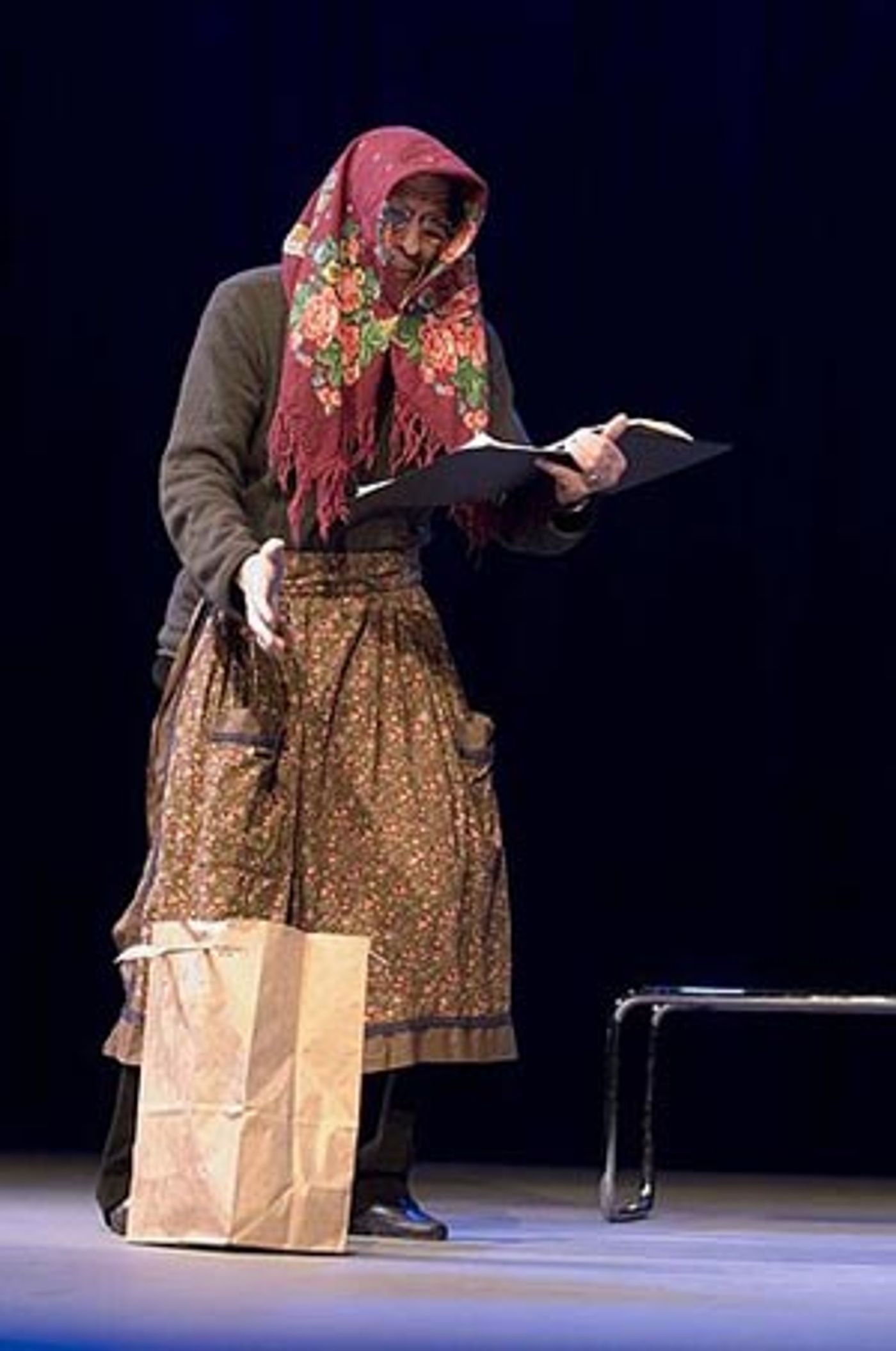 Photo Flash: Story of a Soldier Rehearsal with Nimoy and Thomas  Image