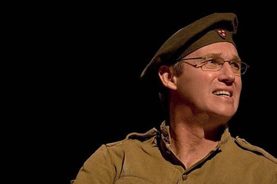Photo Flash: Story of a Soldier Rehearsal with Nimoy and Thomas Image