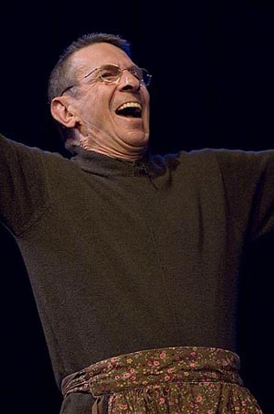 Photo Flash: Story of a Soldier Rehearsal with Nimoy and Thomas Image