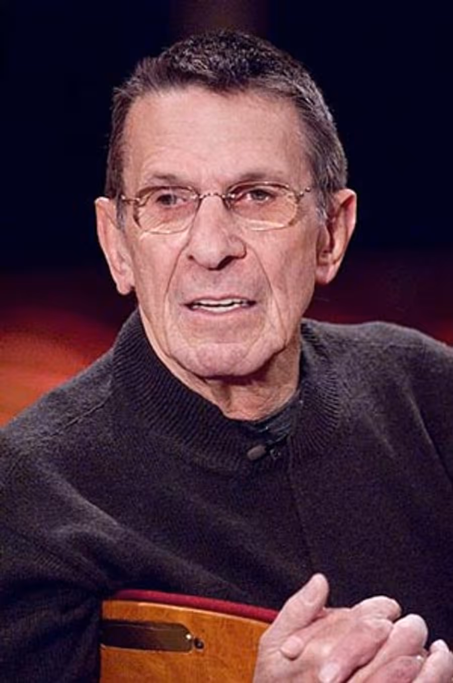 Photo Flash: Story of a Soldier Rehearsal with Nimoy and Thomas Image