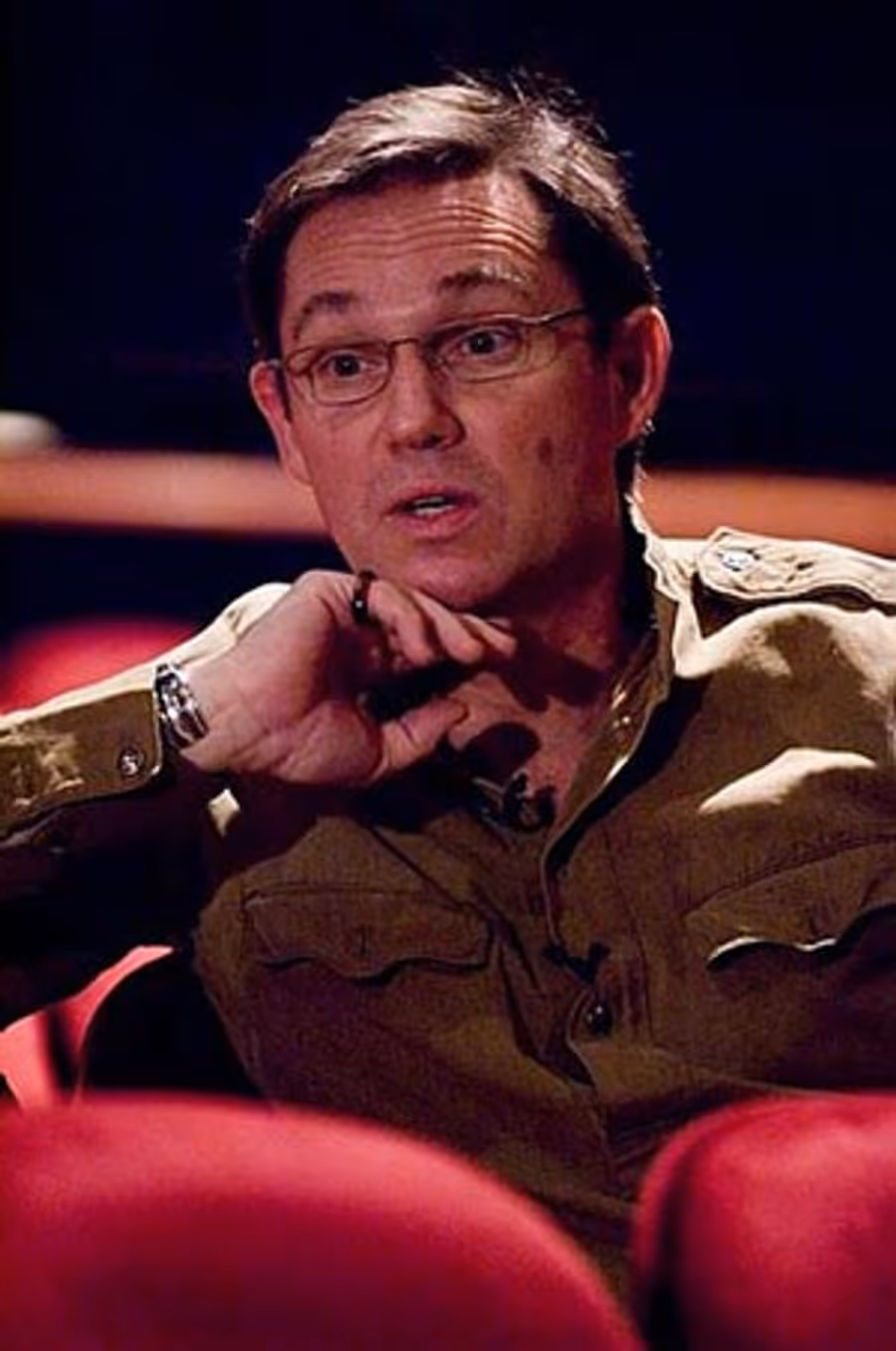 Photo Flash: Story of a Soldier Rehearsal with Nimoy and Thomas Image