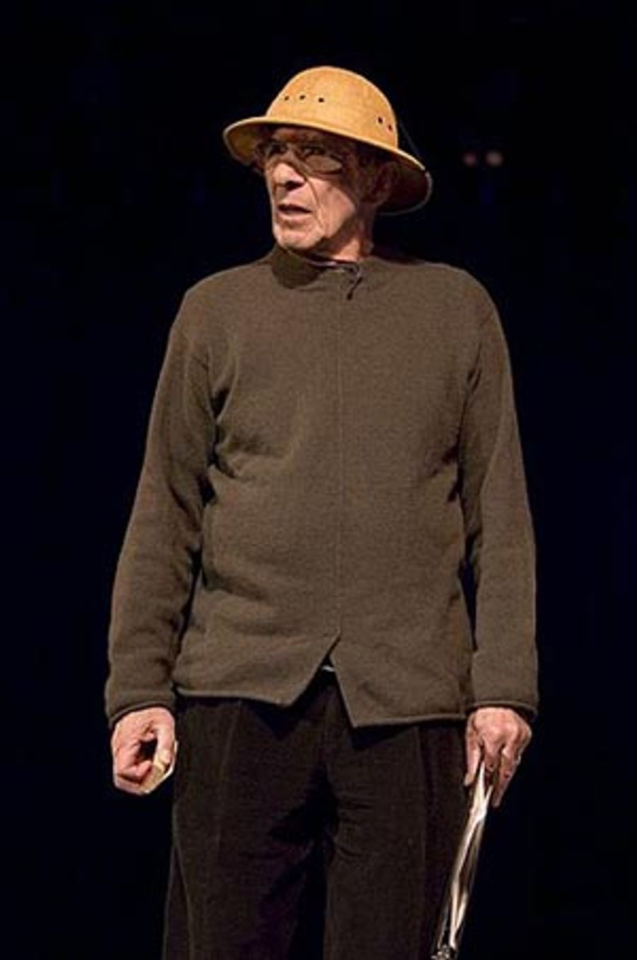 Photo Flash: Story of a Soldier Rehearsal with Nimoy and Thomas Image