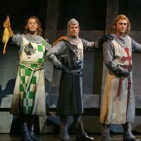 Photo Flash: Monty Python's 'Spamalot' With Aiken, Siberry and Dandridge
