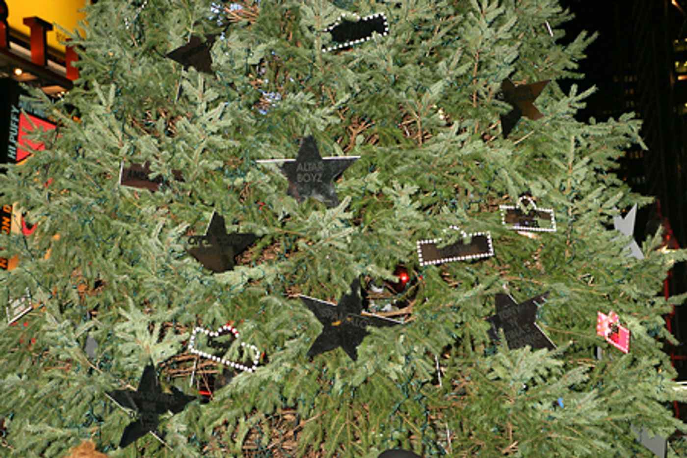 Photo Coverage: Chita Rivera and David Hyde Pierce Light the Broadway Holiday Tree  Image