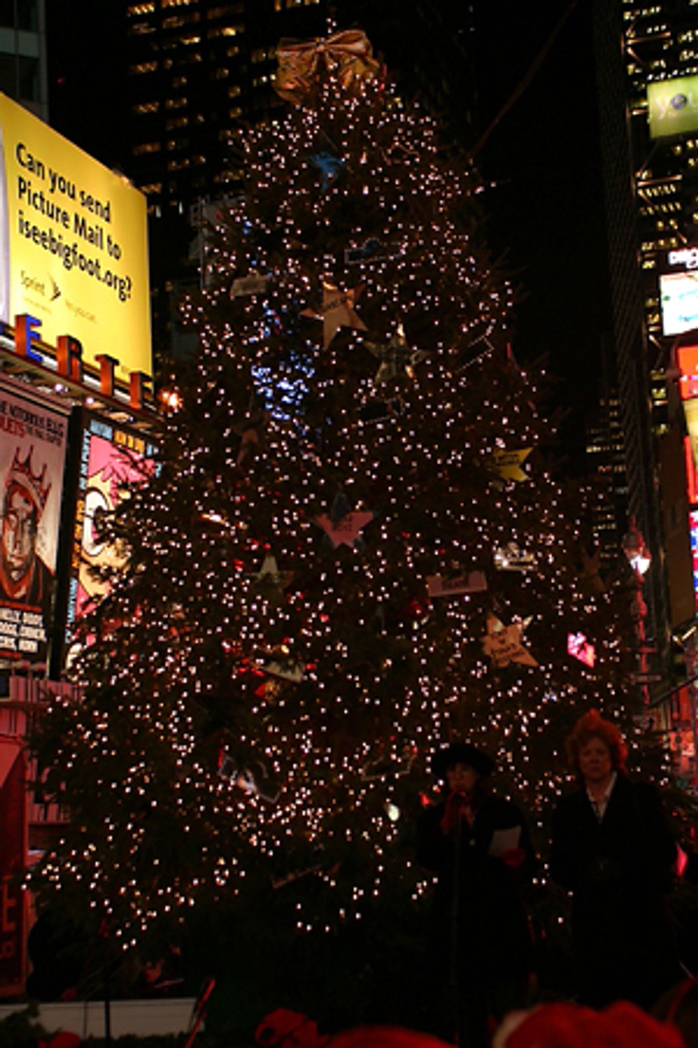 Photo Coverage: Chita Rivera and David Hyde Pierce Light the Broadway Holiday Tree  Image