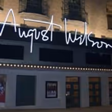 Photo Flash: August Wilson Theatre Marquee