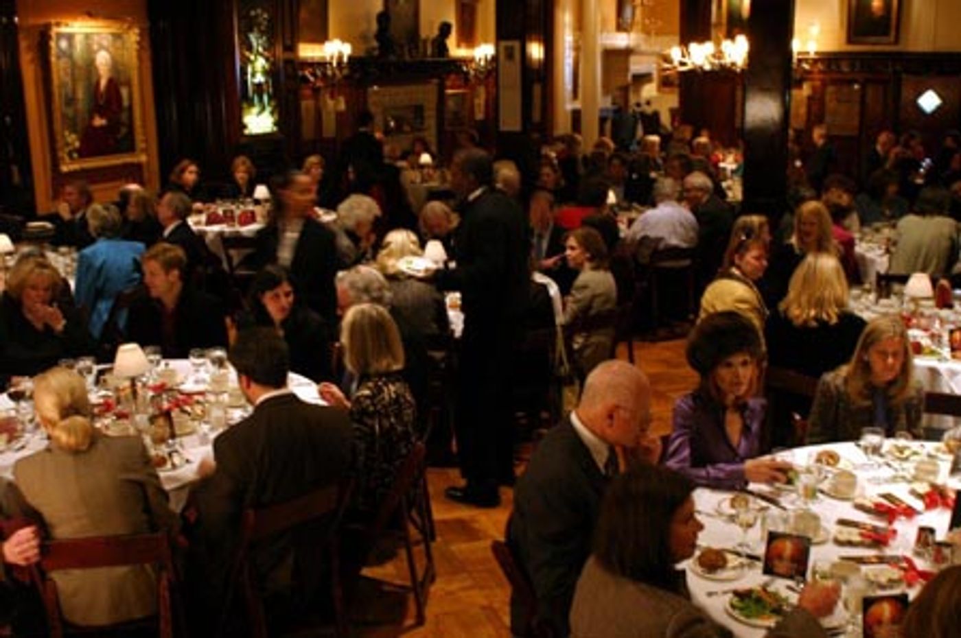 Photo Coverage: Michael Ball and Maria Friedman at Drama League Holiday Luncheon  Image