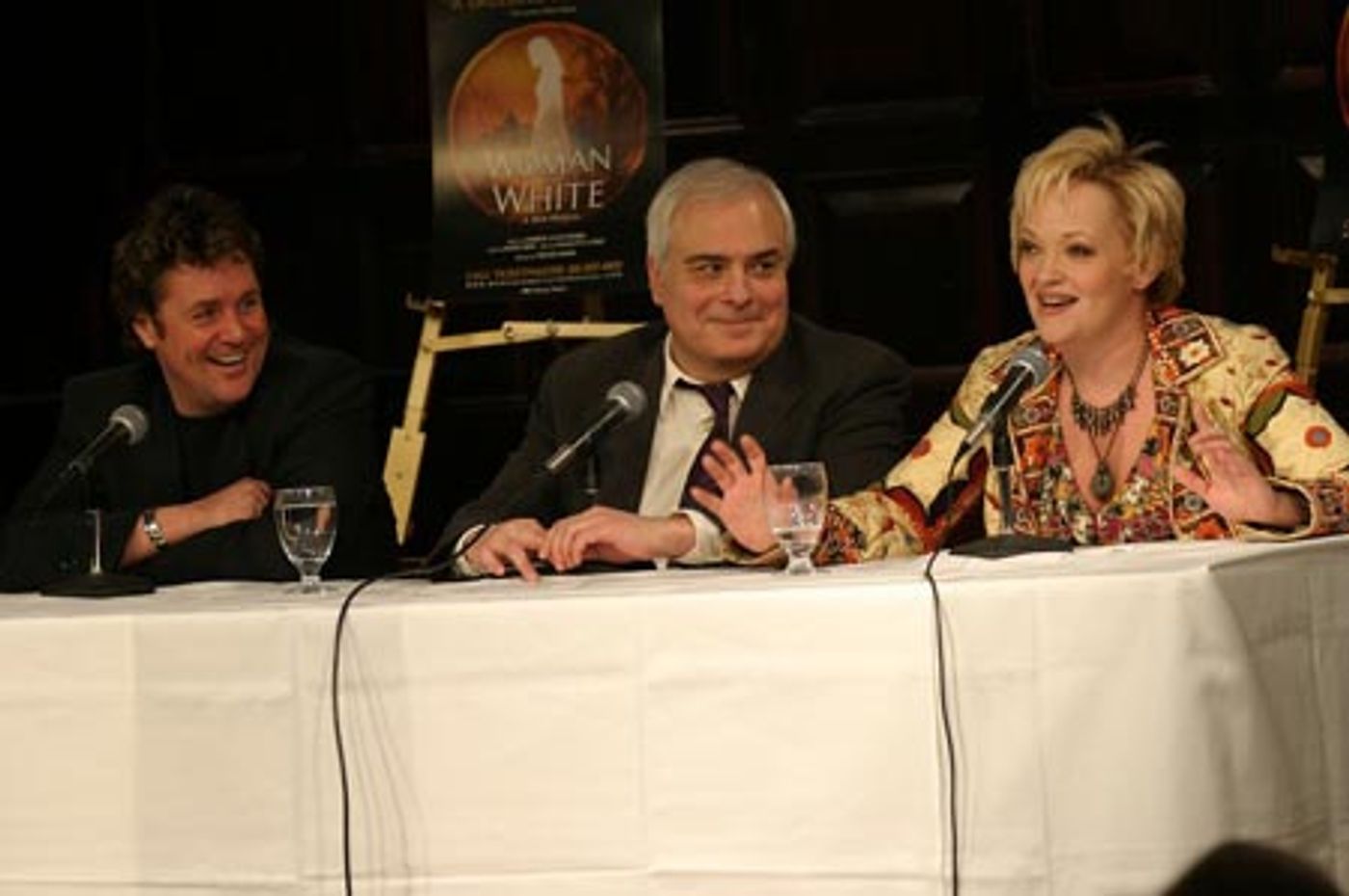 Photo Coverage: Michael Ball and Maria Friedman at Drama League Holiday Luncheon  Image