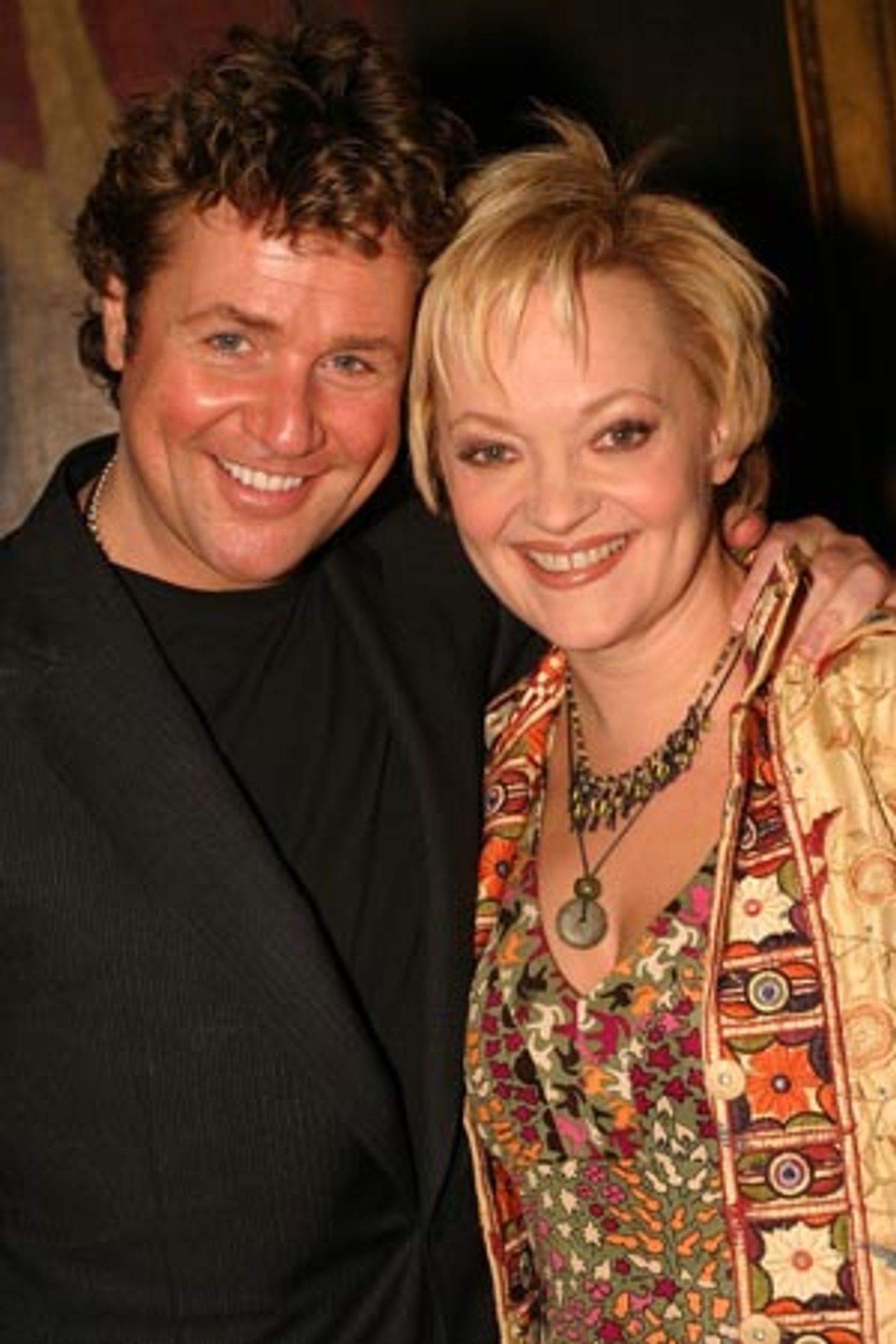 Photo Coverage: Michael Ball and Maria Friedman at Drama League Holiday Luncheon  Image