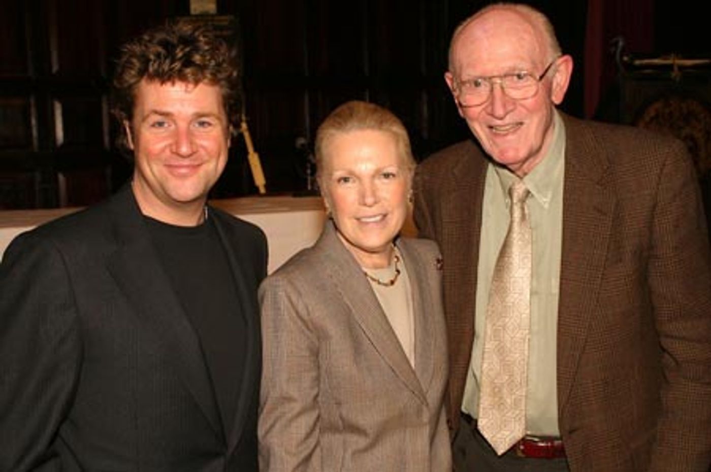 Photo Coverage: Michael Ball and Maria Friedman at Drama League Holiday Luncheon  Image