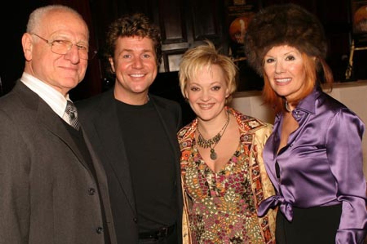 Photo Coverage: Michael Ball and Maria Friedman at Drama League Holiday Luncheon  Image