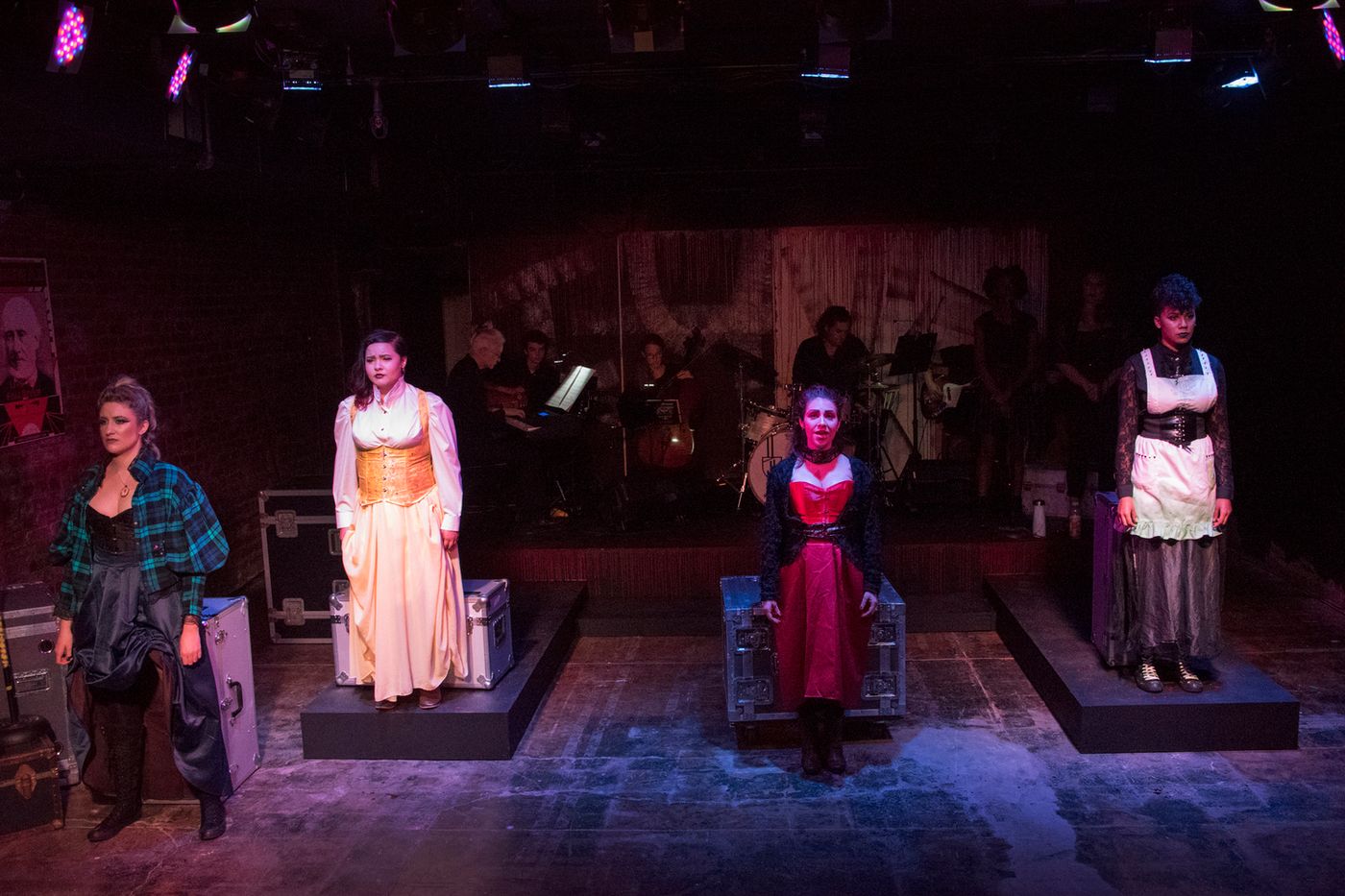 Review: LIZZIE at the 5th Wall Theatre: Campy Carnage Has Entered The Basement...  Image