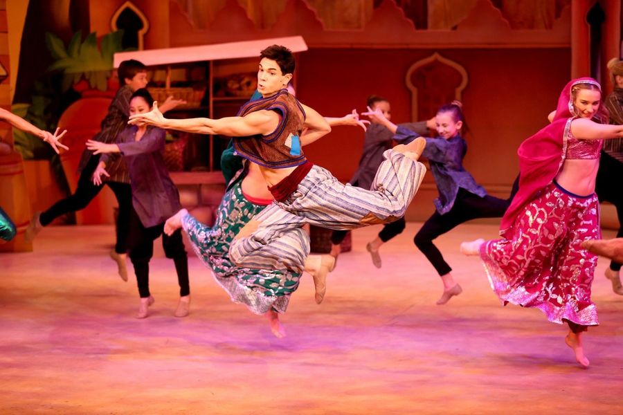 Review: North Carolina Theatre's ALADDIN AND HIS WINTER WISH Pays Homage to Panto Tradition and Roasts Raleigh in a Fun, Knockabout Kind of Way Image