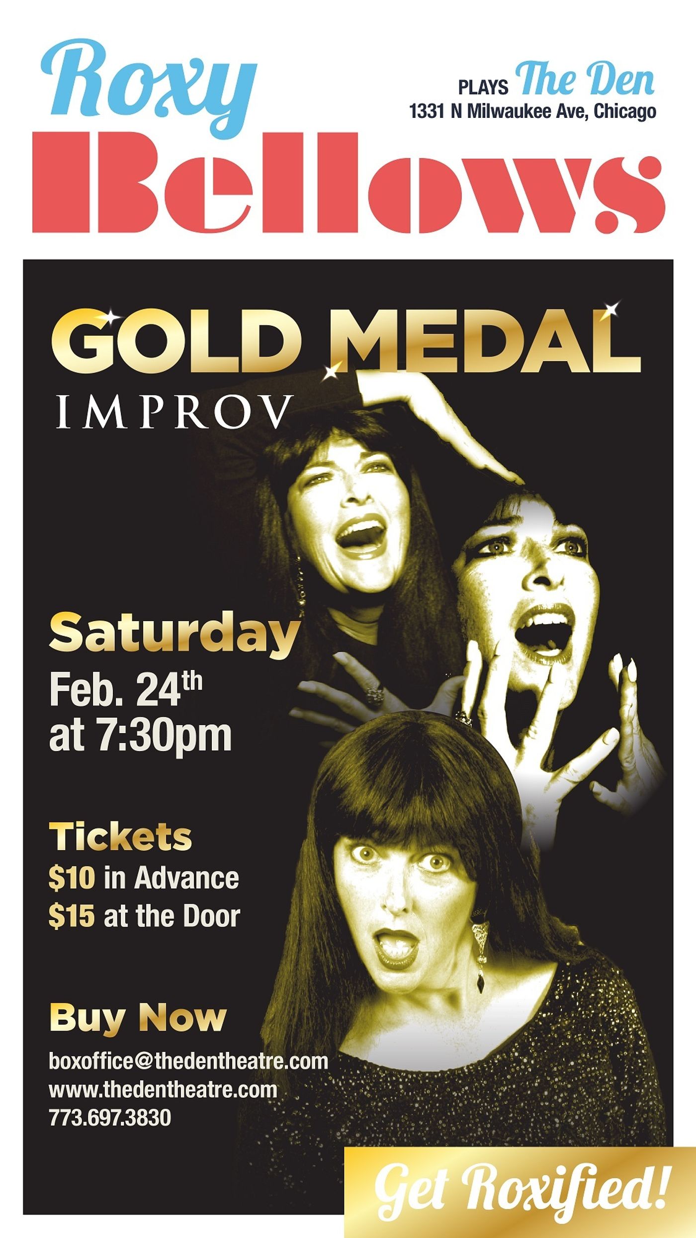 Roxy Bellows Plays The Den  Image