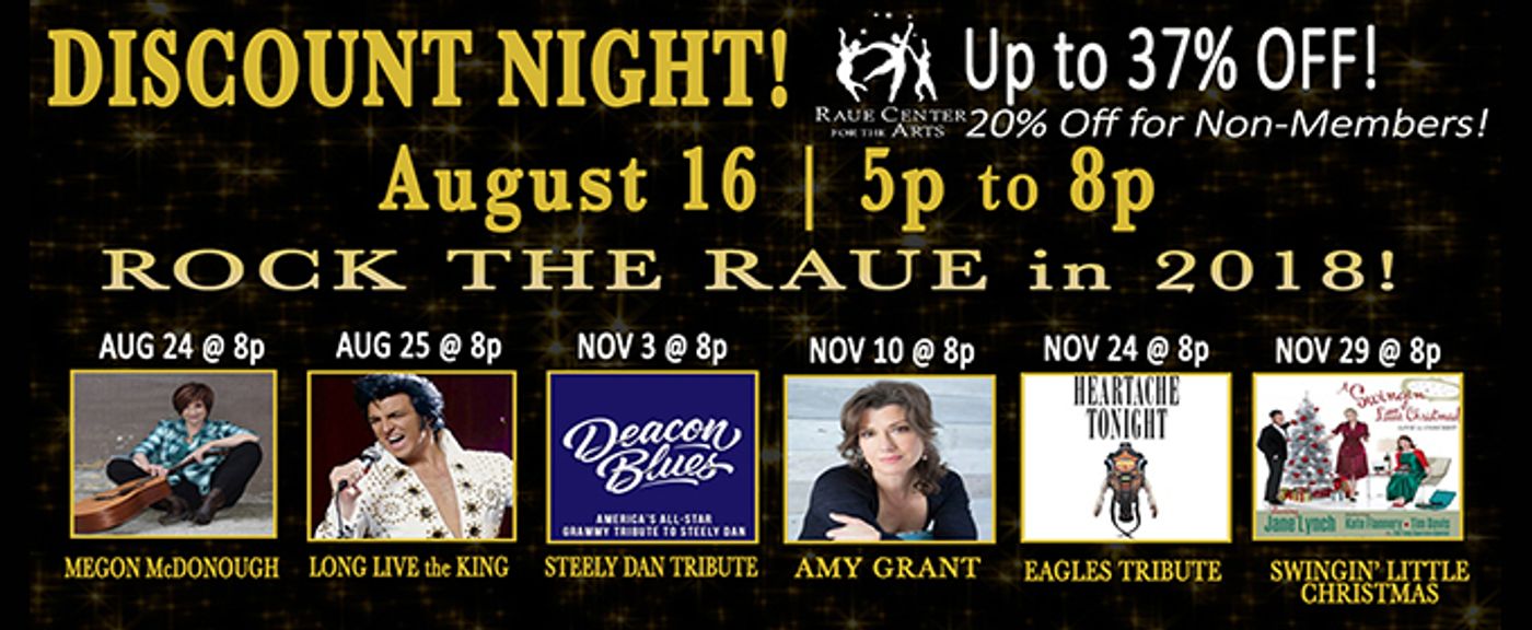 Save Big During Raue Center's Member Appreciation and Discount Night  Image