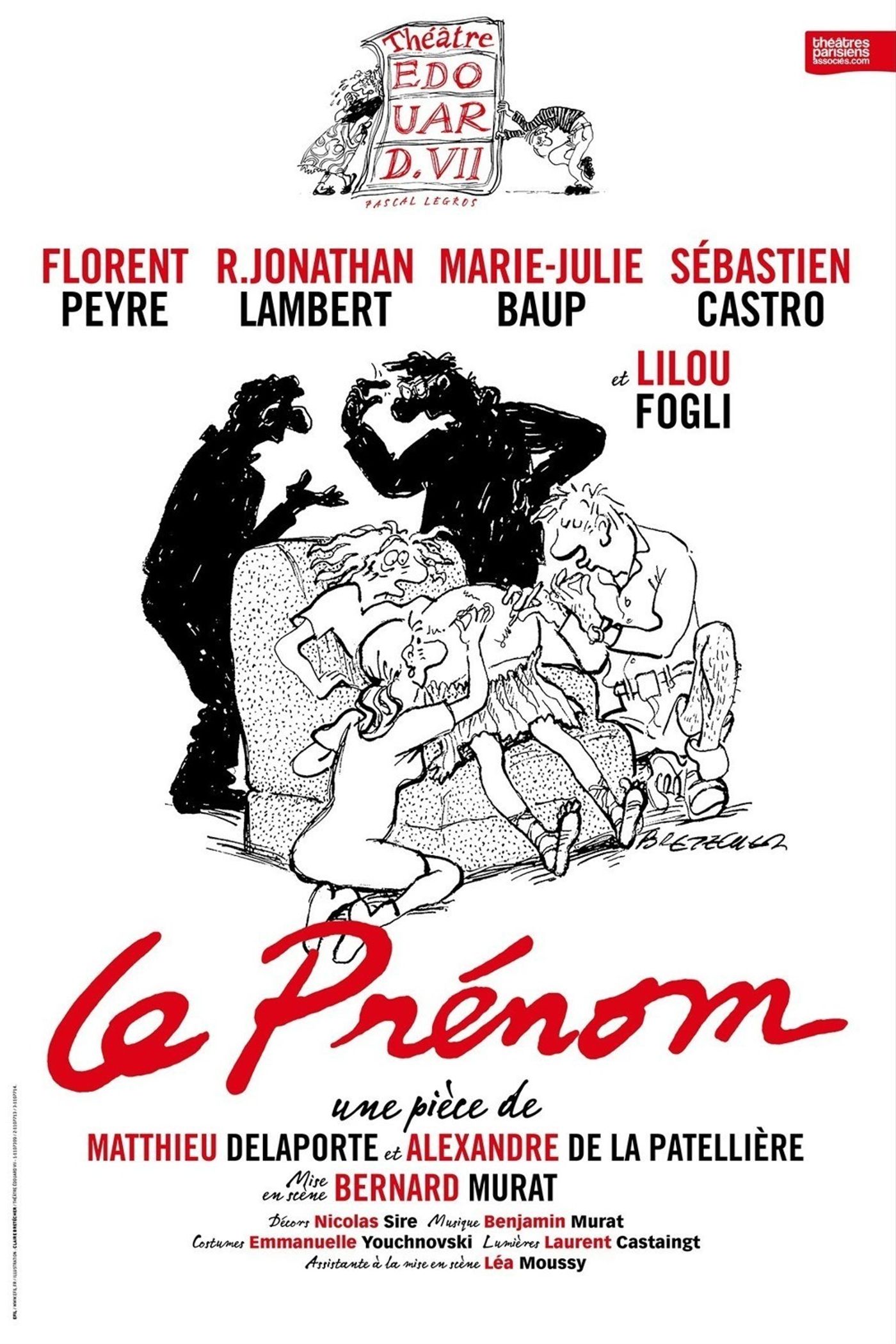 Review: LE PRENOM at Theatre Edouard VII Review: LE PRENOM at Theatre Edouard VII Image