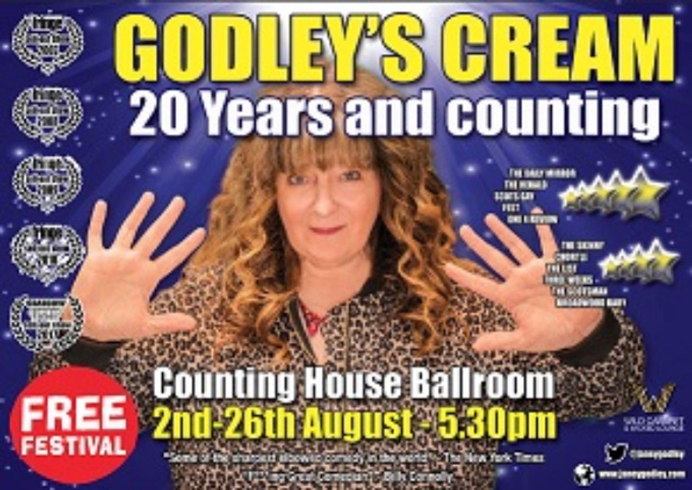 Review: GODLEY'S CREAM: 20 YEARS AND COUNTING, Counting House Ballroom  Image