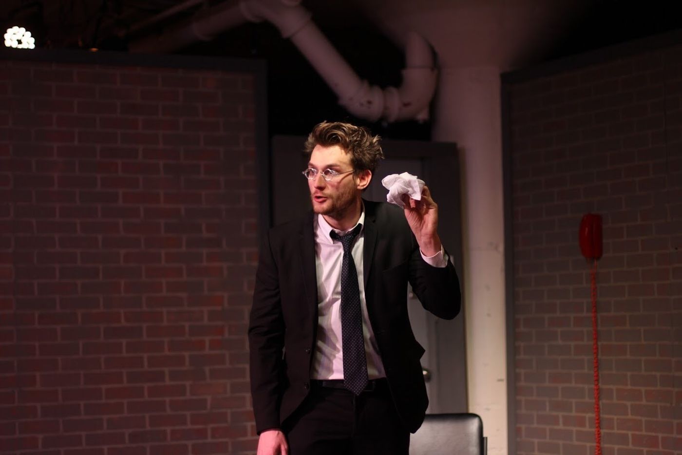 Review: THOM PAIN (BASED ON NOTHING) at THE BURBAGE THEATRE--O MY!  Image
