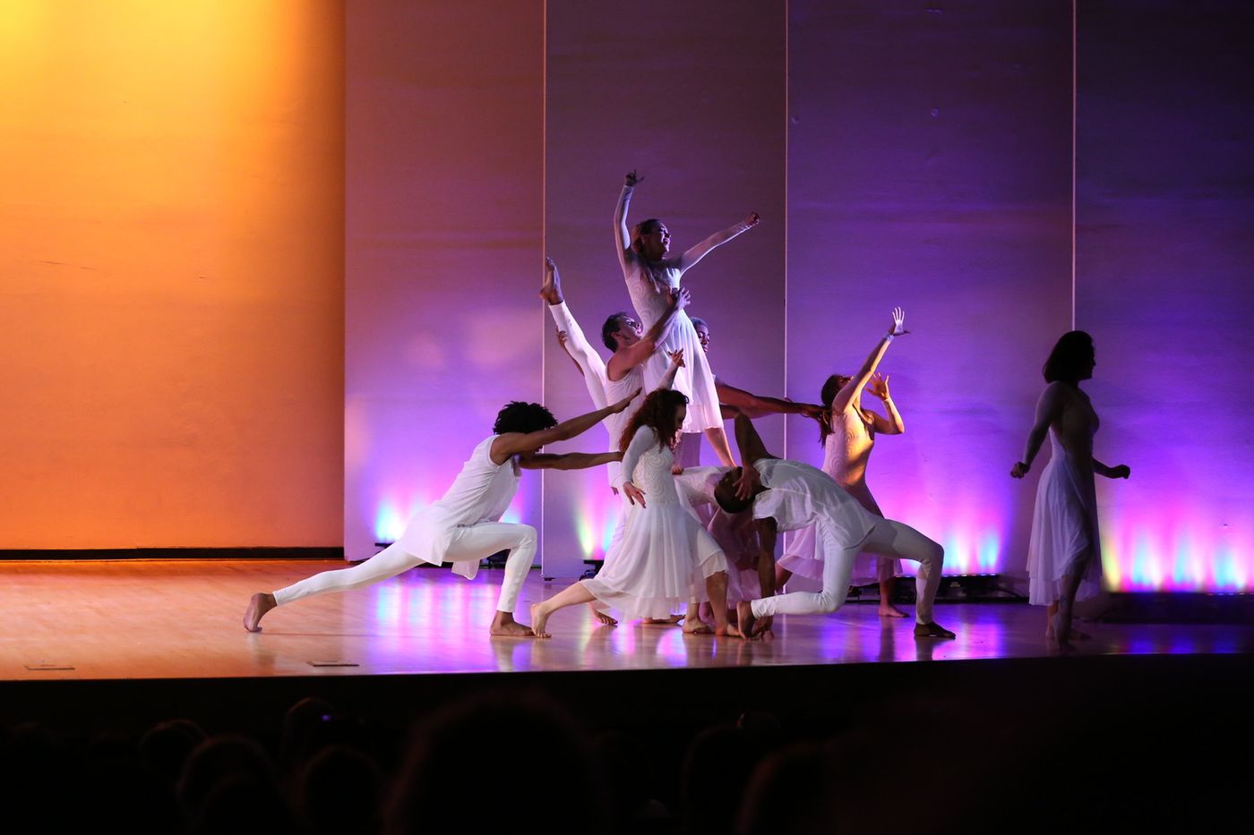 Review: KESHET CHAIM DANCE ENSEMBLE    INTERPRETING THE RAINBOW OF LIFE, LOVE AND OPTIMISM THRU DANCE at Gindi Auditorium  Image