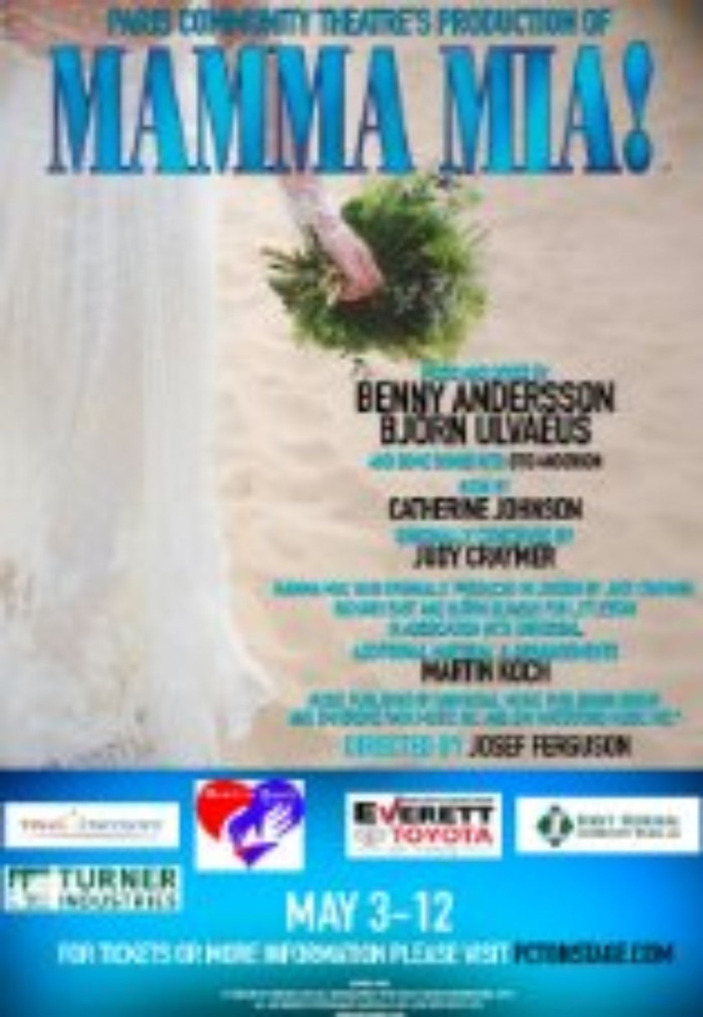 MAMMA MIA! Comes to Paris Community Theatre 4/26 - 5/5  Image