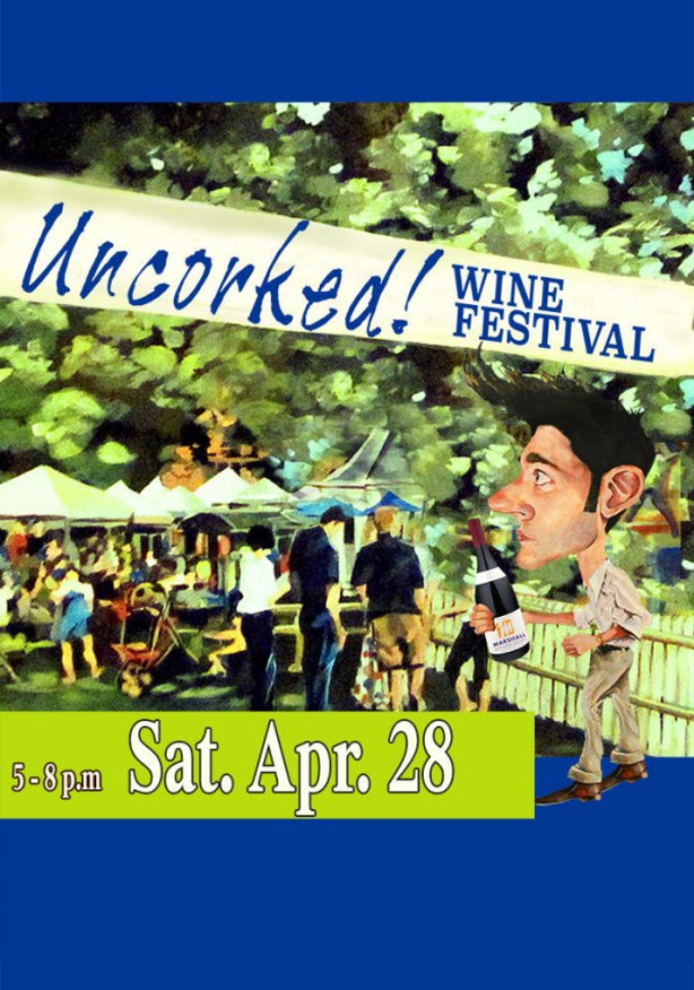 UNCORKED! FUNDRAISER for the MARSHALL ARTIST SERIES at THE FREDERICK BUILDING in April!  Image