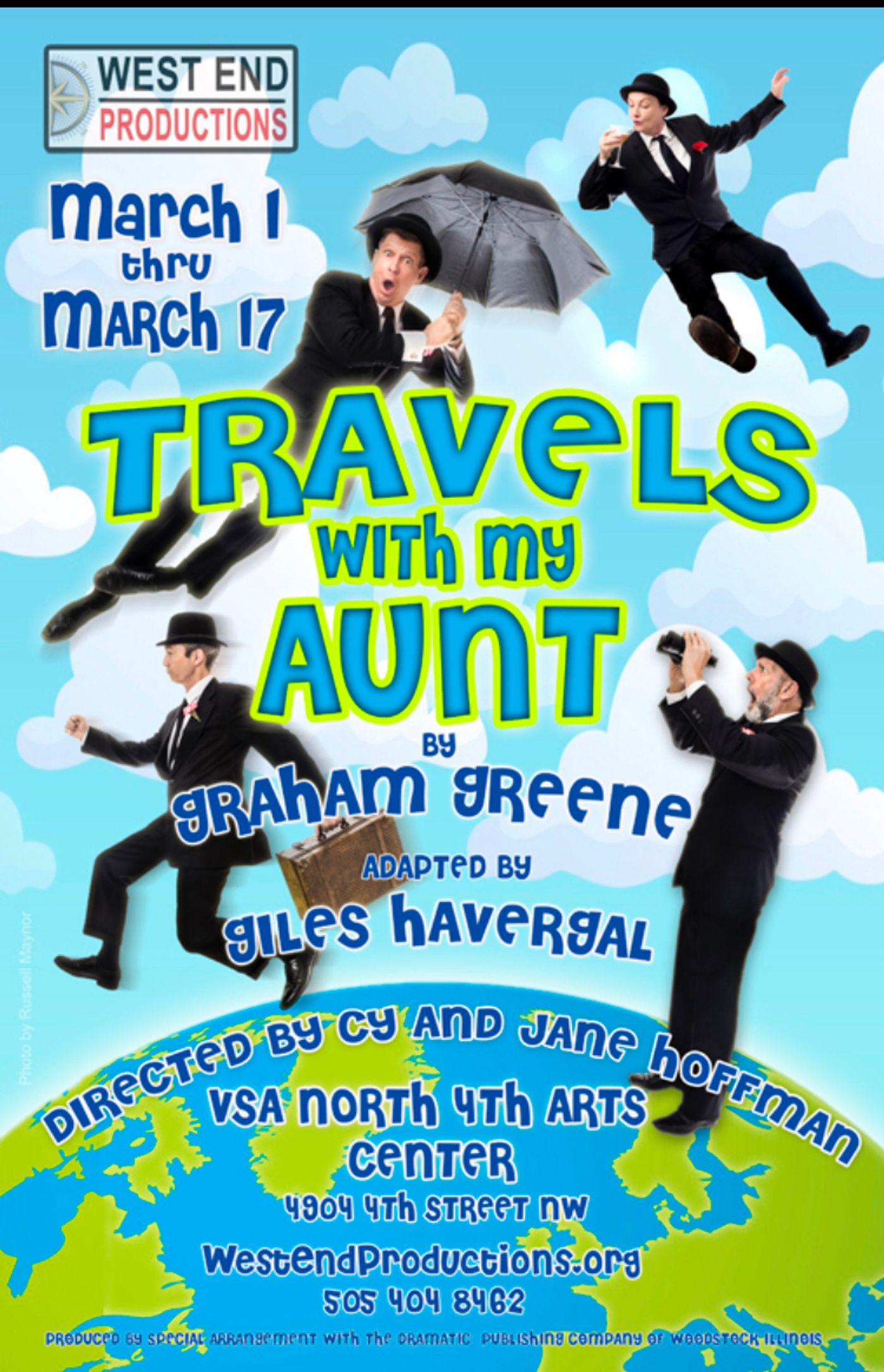 Review: TRAVELS WITH MY AUNT at West End Productions  Image
