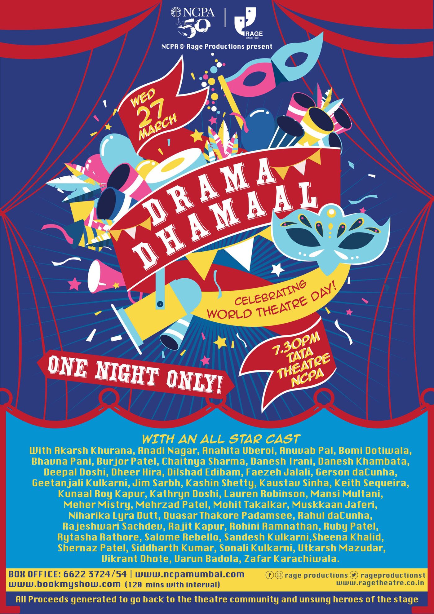 Review: DRAMA DHAMAAL TO ENTERTAIN THE AUDIENCE at World Theatre Day  Image