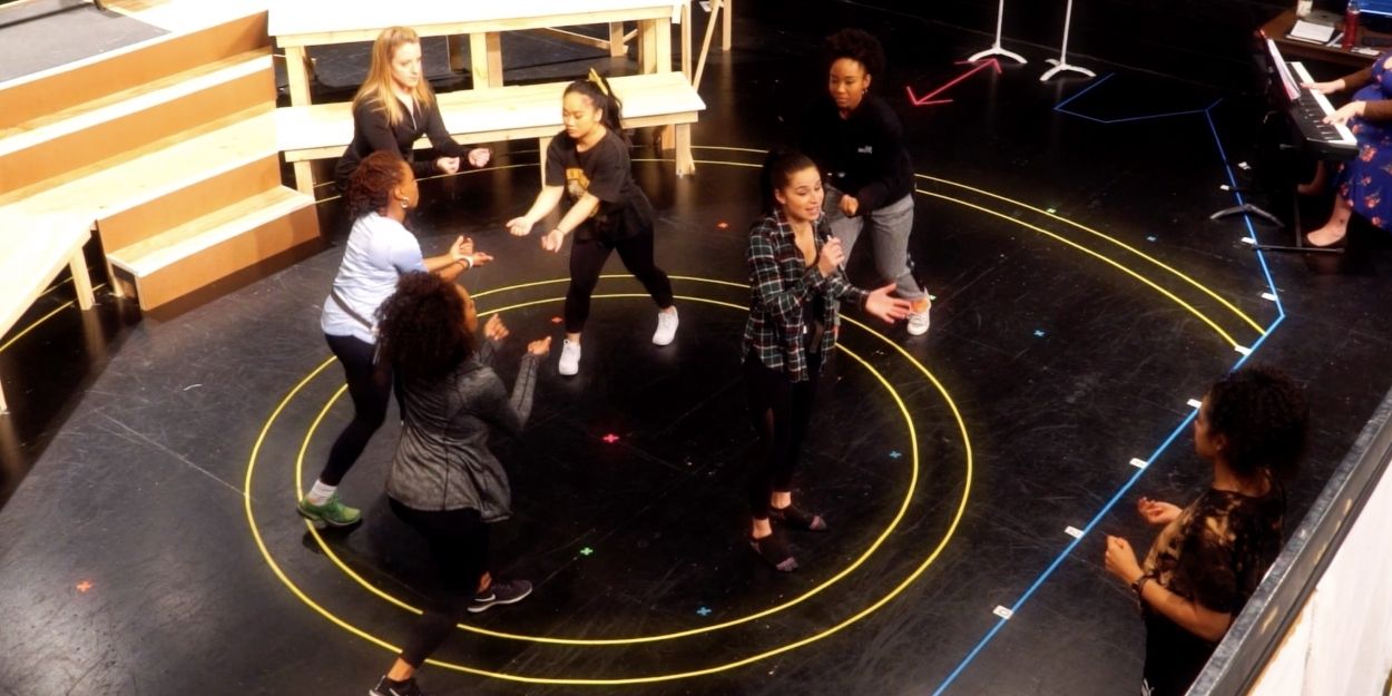 VIDEO: The Queens Of SIX Head Into Rehearsal At Chicago Shakespeare Theatre Video