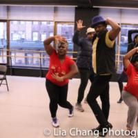 Photo Flash: In Rehearsal With Director/Choreographer Andre De Shields And The Cast…