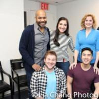 Photo Flash: Christiane Noll, Devin Ilaw, Darius De Haas, Krystina Alabado, F. Michael Haynie And Colin Hanlon in Benefit Reading Of NEXT TO NORMAL