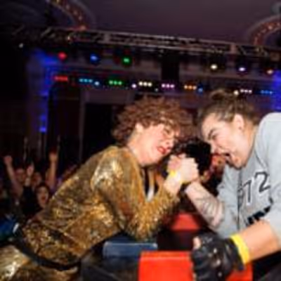 Photo Flash: Chicago League Of Lady Arm Wrestlers' CLLAW XXX: Dirty Thirty Throwdown Comes to Logan Square Auditorium