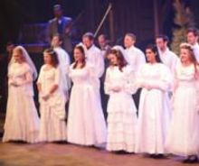 Photo Flash: SEVEN BRIDES FOR SEVEN BROTHERS Opens Tonight at Beef & Boards Dinner Th