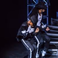 Photo Flash: Kieran Alleyne and Xhanti Mbonzongwana Perform 'Billie Jean' at…
