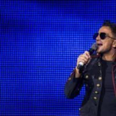 Photo Flash: Peter Andre Makes Guest Appearance at THRILLER LIVE&#039;s 4,000th Performance