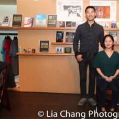 Photo Flash: THE CHINESE LADY's Daniel K. Isaac, Shannon Tyo, Lloyd Suh And Ralph Pena At MOCA