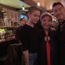 Photo Flash: Daniel K. Isaac And Shannon Tyo Celebrate Opening Night Of THE CHINESE L