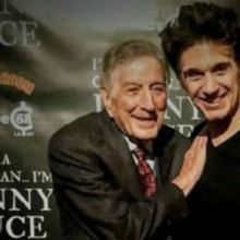 Photo Flash: Tony Bennett Stops In At I'M NOT A COMEDIAN...I'M LENNY BRUCE