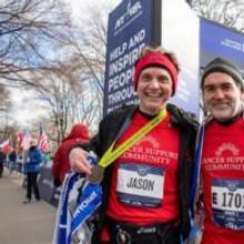 Photo Flash: Jason Danieley and Brian d'Arcy James Run NYC Half Marathon in Honor of
