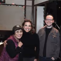 Photo Flash: Pat Suzuki, Jason Robert Brown And Georgia Stitt Visit SMART BLONDE