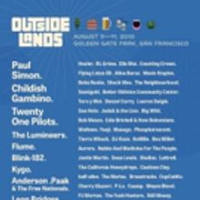 Twenty One Pilots, Childish Gambino, Paul Simon to Headline Outside Lands 2019