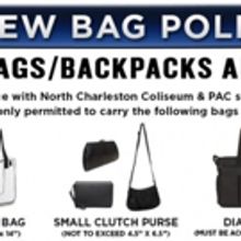 North Charleston Coliseum and Performing Arts Center Announces New Bag Policy