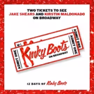 Enter to Win Two Tickets to KINKY BOOTS, Starring Scissor Sisters' Jake Shears and…