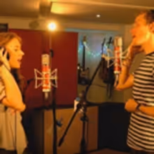 VIDEO: Rob Houchen and Laura Baldwin sing 'Comic Book Kind of Love' from EUGENIUS!