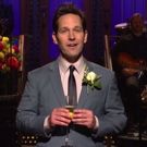 VIDEO: Paul Rudd Toasts to SNL Memories During His Opening Monologue
