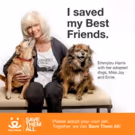 Musical legend Emmylou Harris lends her voice to shelter dogs