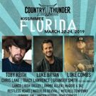 Country Thunder Music Festival Heads to Kissimmee, Florida