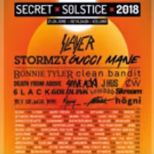 Iceland's SECRET SOLSTICE 2018 Announces Second Phase of Performers Including…