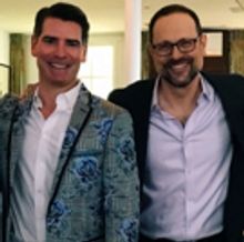 Photo Flash: Stephen Schwartz Toasts THE PROM Composers Matthew Sklar & Chad Beguelin