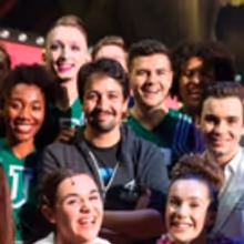 Photo Flash: Lin-Manuel Miranda Visits BRING IT ON in London